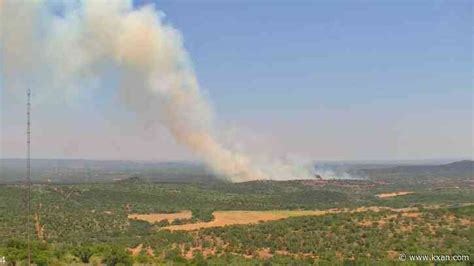 Llano County brush fire grows, nearly 20 agencies responding